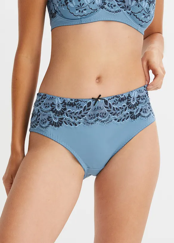 Culotte maxi avec dentelle, bonprix