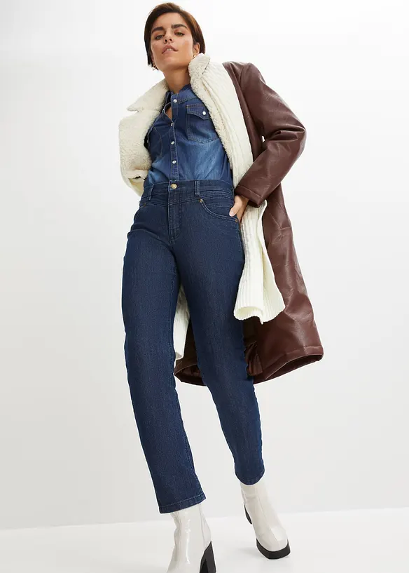 Jean confort-stretch, Straight Fit, John Baner JEANSWEAR