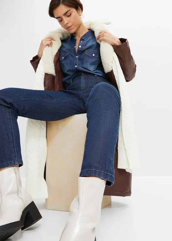 Jean confort-stretch, Straight Fit, John Baner JEANSWEAR