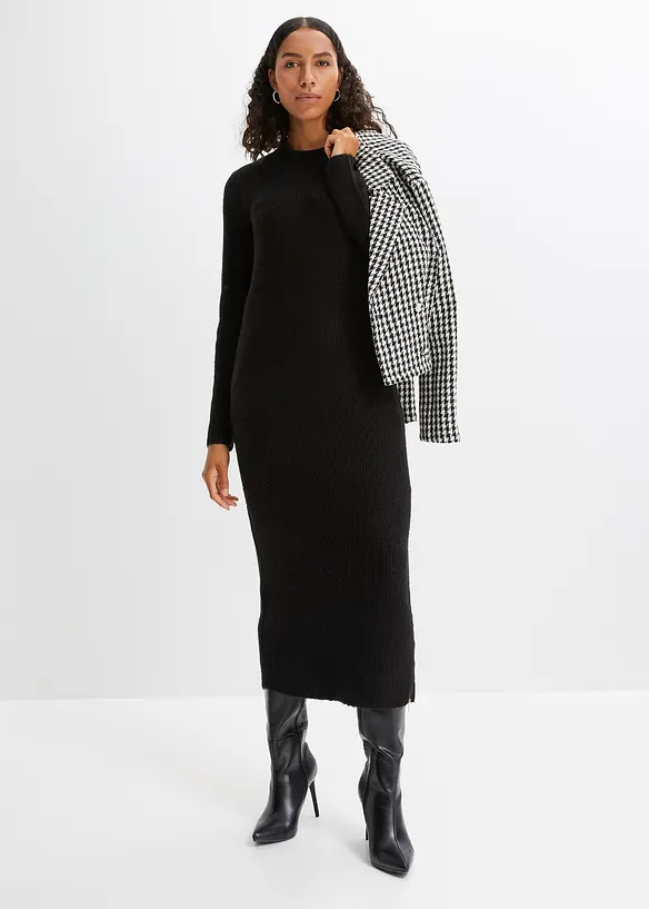 Robe en maille &agrave; zip, RAINBOW