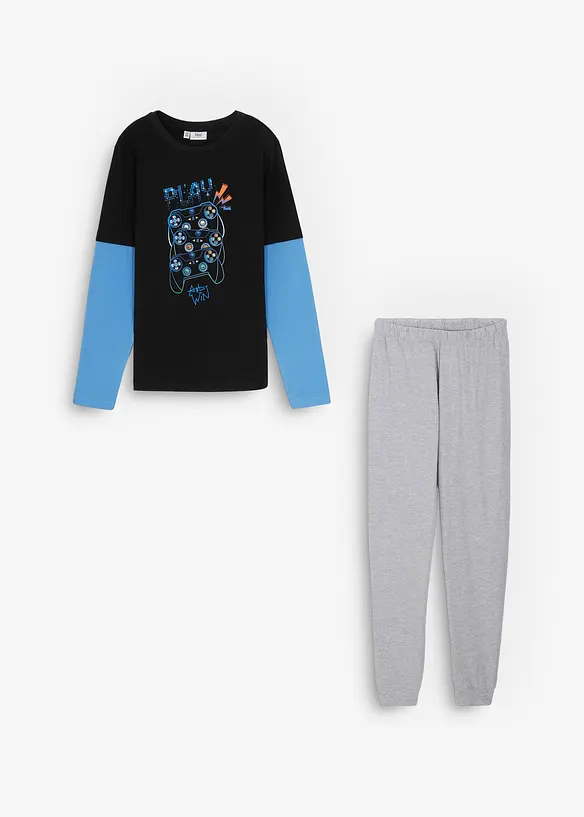 Pyjama avec coton doux (ens. 2 pces), bonprix