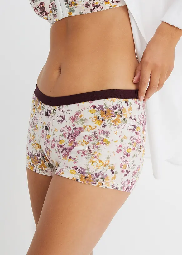 Lot de 4 boxers femme, bonprix