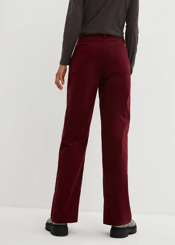 Pantalon en velours côtelé extensible, bonprix