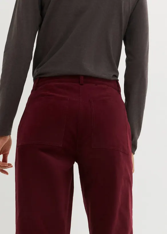 Pantalon en velours côtelé extensible, bonprix