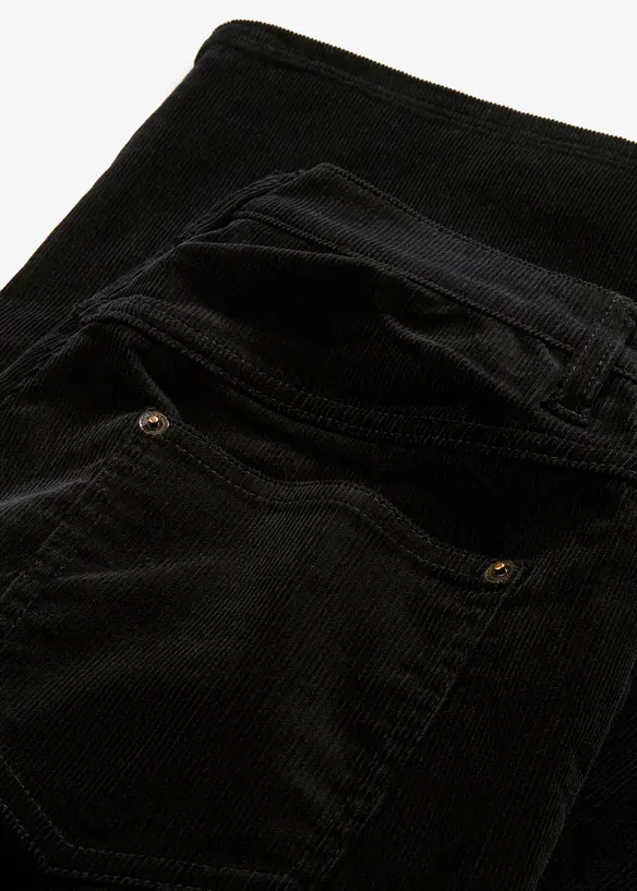 Pantalon large en velours côtelé, bonprix