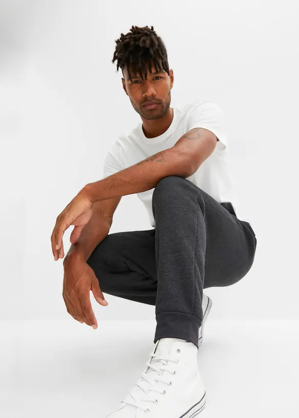 Pantalon de jogging thermique avec doublure peluche, bonprix