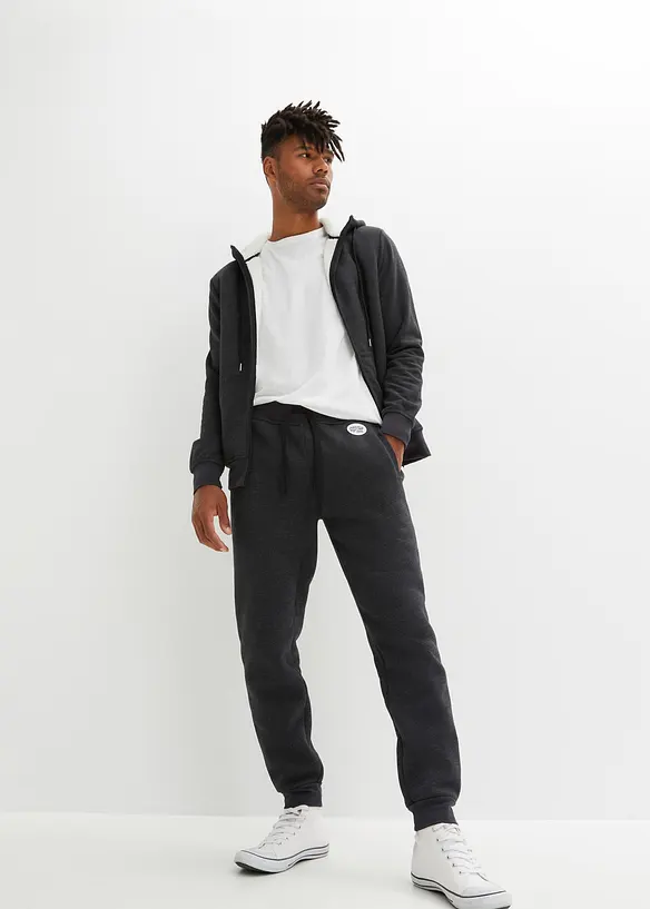 Pantalon de jogging thermique avec doublure peluche, bonprix