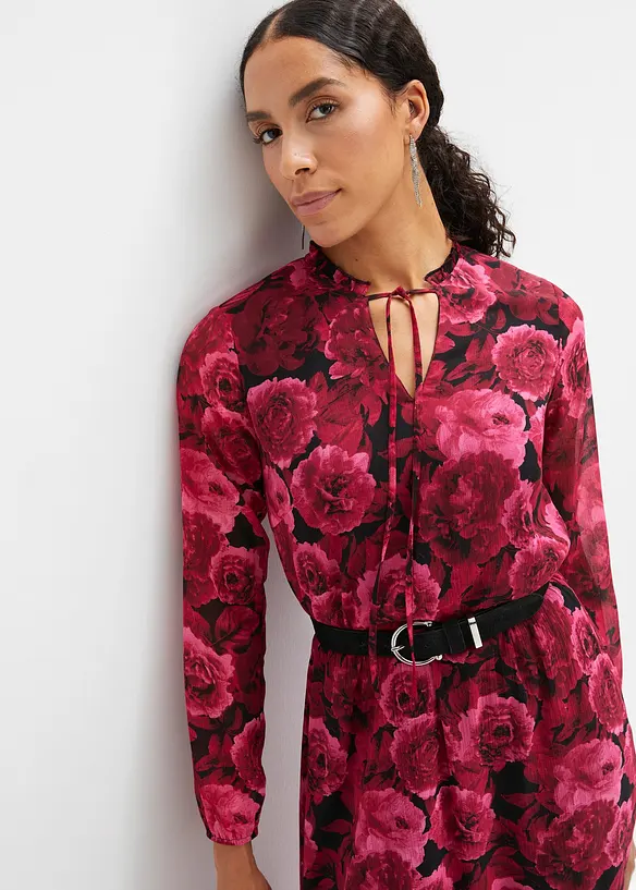 Robe en chiffon, bonprix