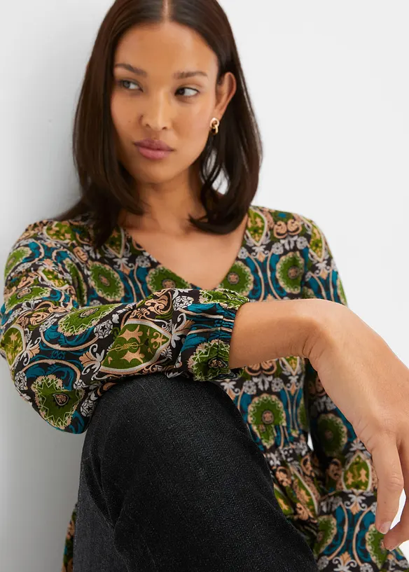 Blouse en jersey, bonprix