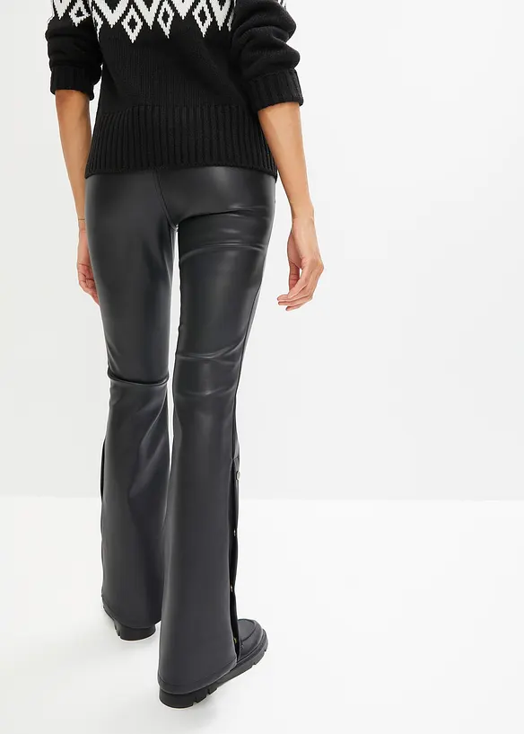 Pantalon &eacute;vas&eacute; avec boutons bijoux, RAINBOW