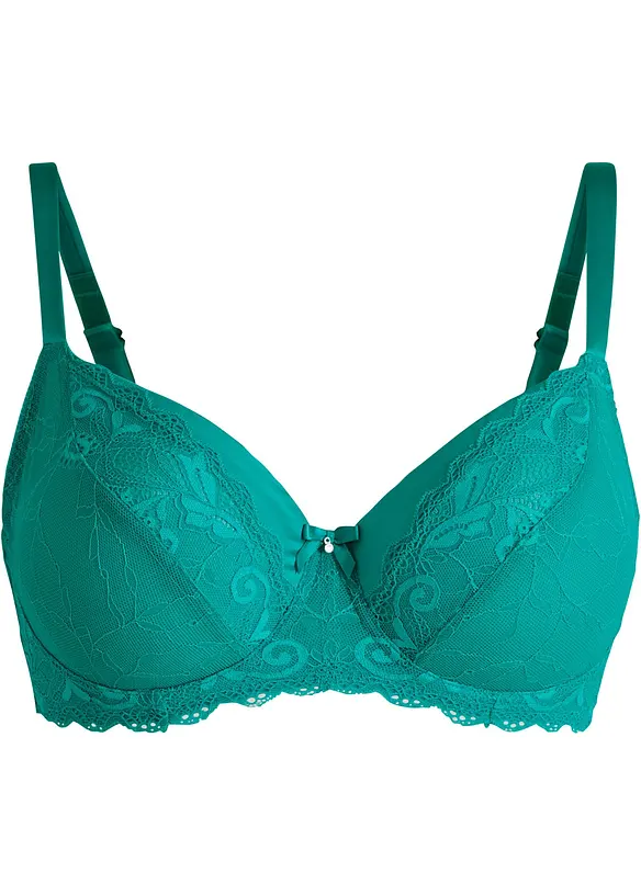 Soutien-gorge &agrave; armatures avec mati&egrave;re brillante, bpc selection