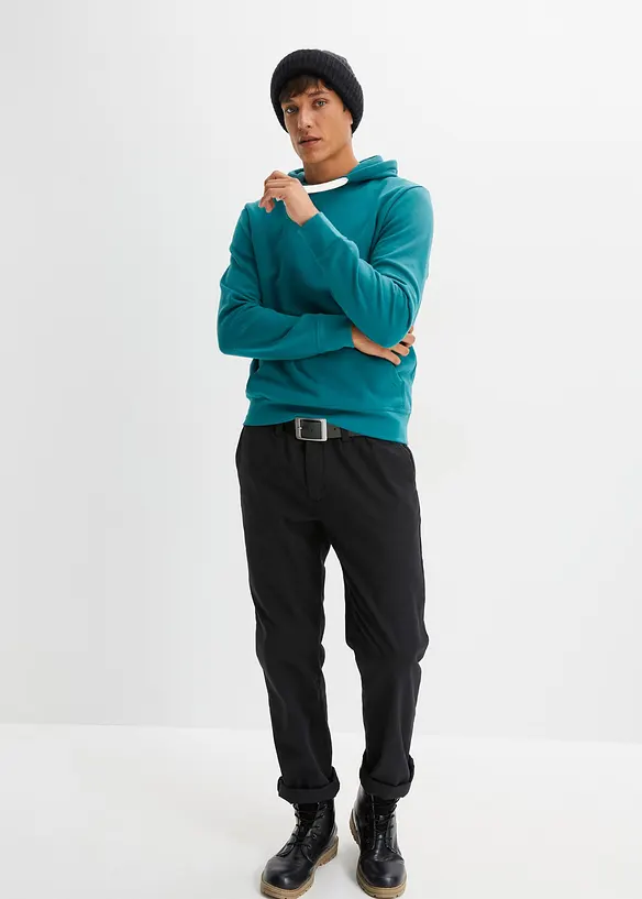 Sweat à capuche 100% coton, bonprix