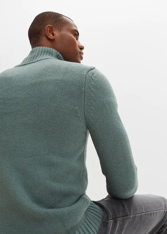 Pull camionneur en grosse maille torsadée, bonprix