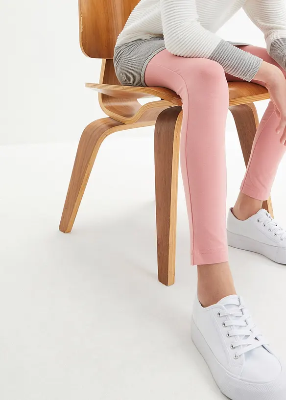 Lot de 3 leggings en jersey de coton extensible, bonprix