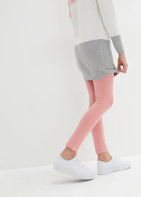 Lot de 3 leggings en jersey de coton extensible, bonprix