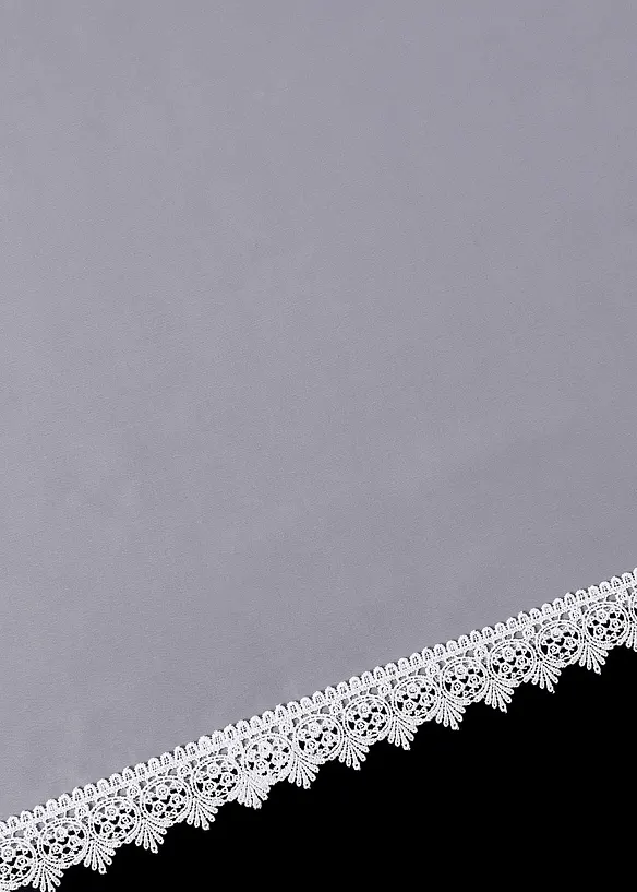Store voilage avec bordure dentelle, bonprix