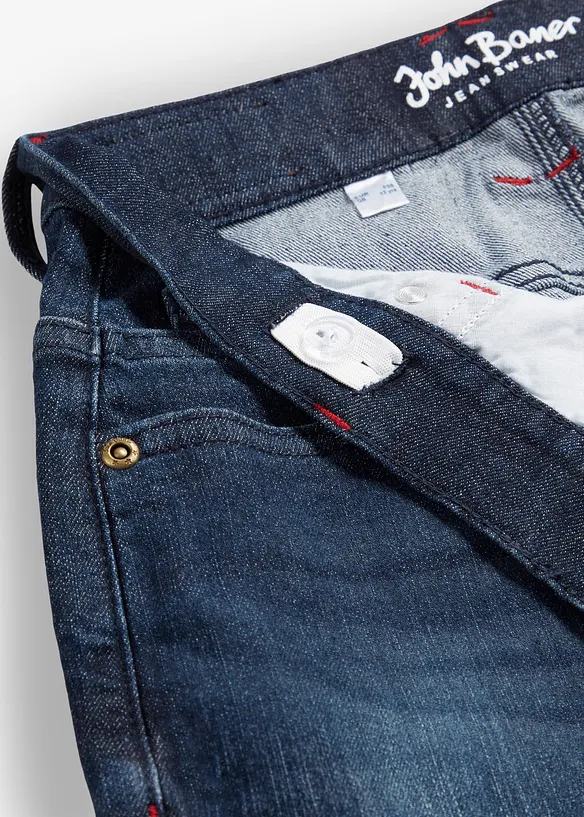 Jean ample, droit et extensible, bonprix