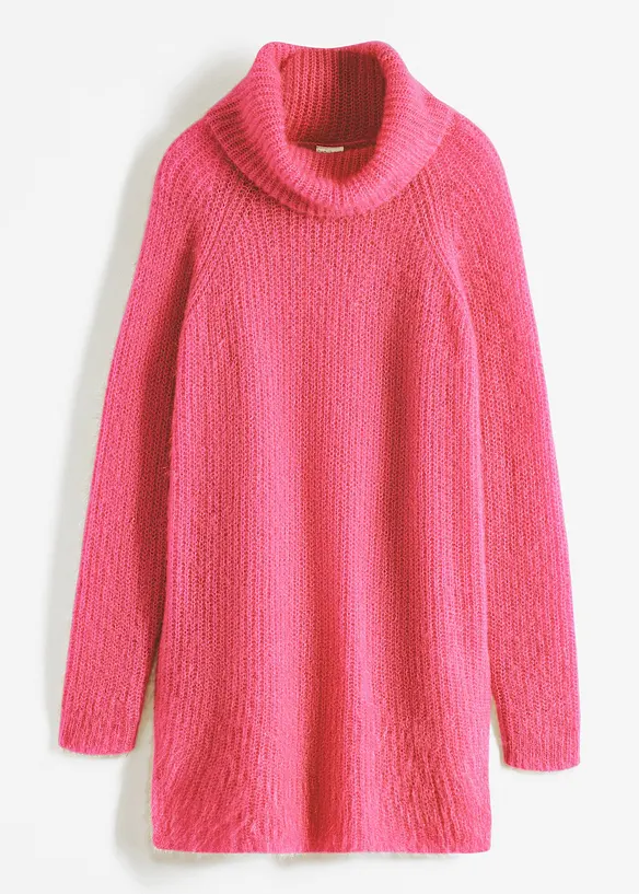 Pull col roulé oversize, bonprix