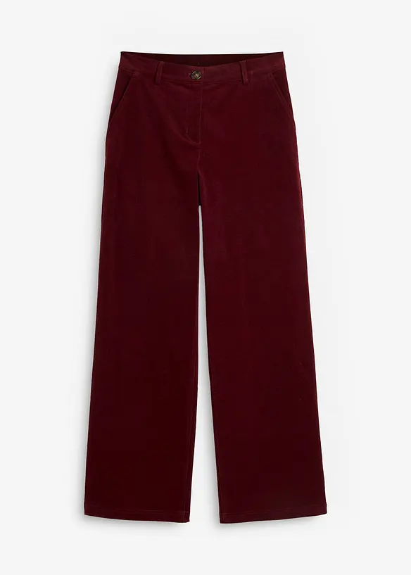 Pantalon en velours côtelé extensible, bonprix