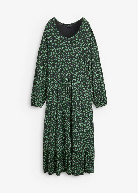 Robe fluide en jersey de viscose mélangée, bonprix