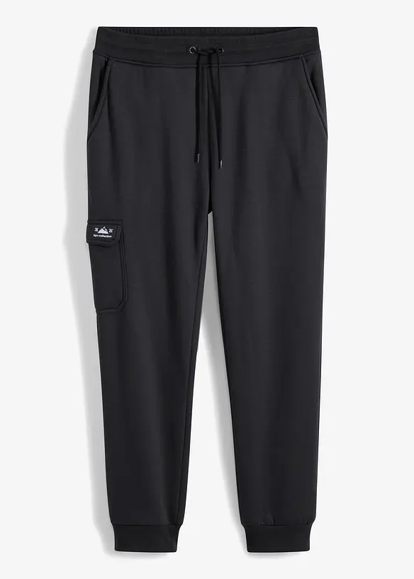 Pantalon de jogging avec poches cargo et doublure peluche, bonprix