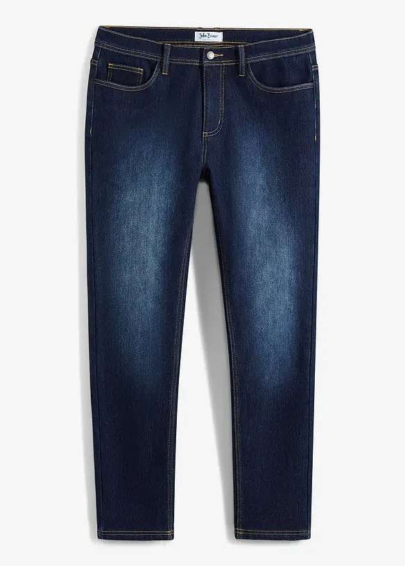 Jean extensible Regular avec doublure thermique, droit, bonprix