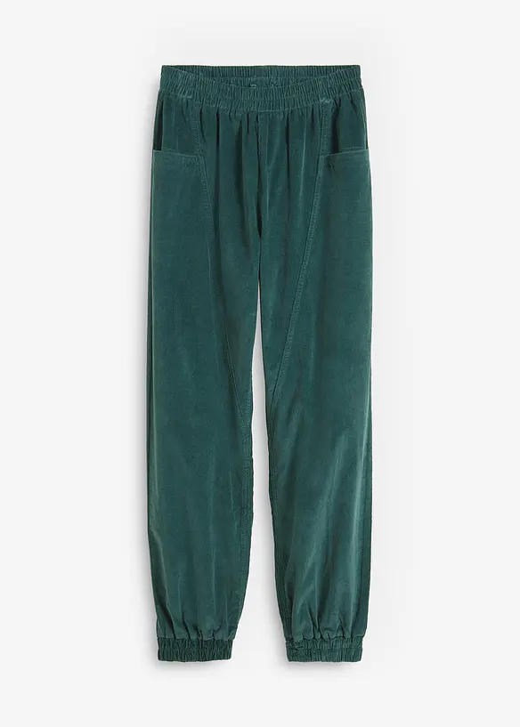 Pantalon en velours côtelé, coton extensible, bonprix