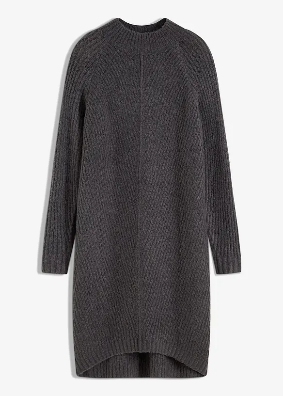 Robe en maille longue derrière, bonprix