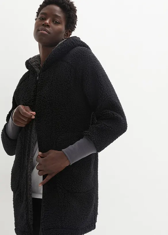 Veste en sherpa, bonprix