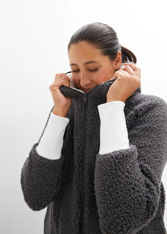 Veste en sherpa, bonprix