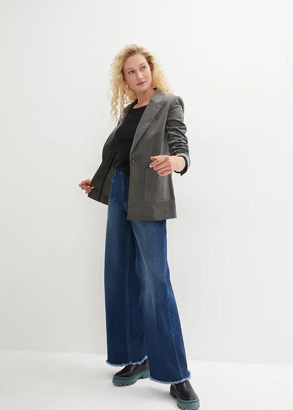 Lot de 2 T-shirts manches longues, bonprix