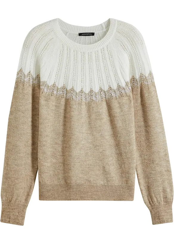 Pull ajouré, bonprix