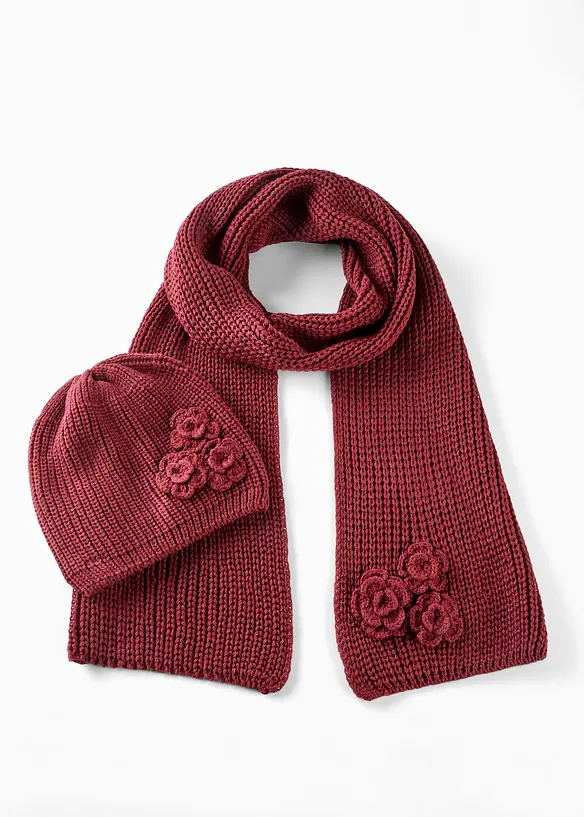 Écharpe et bonnet (ens. 2 pces), bonprix