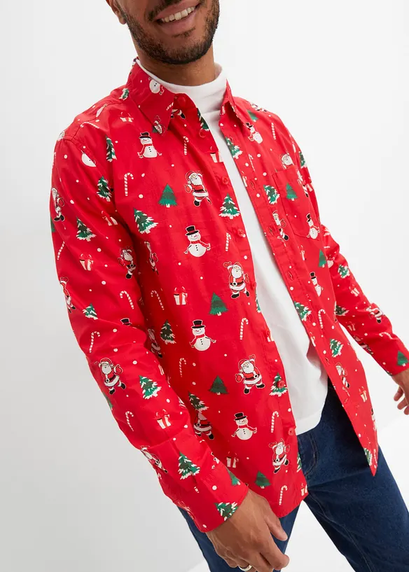Chemise de Noël 100 % coton, bonprix