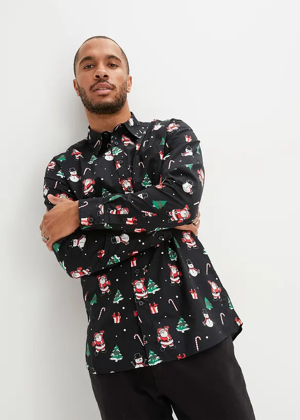 Chemise de No&euml;l 100&nbsp;% coton, bonprix