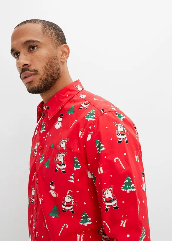 Chemise de Noël 100 % coton, bonprix