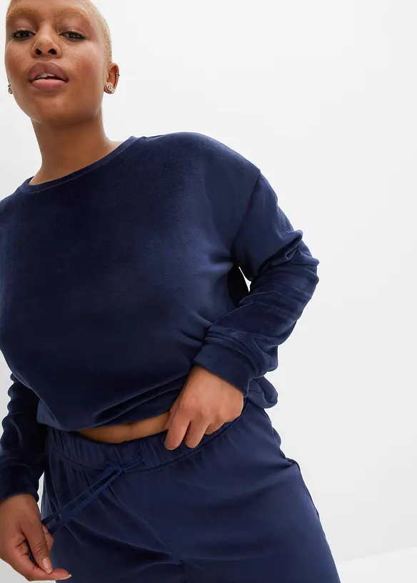 Tenue d&rsquo;int&eacute;rieur en velours, bonprix