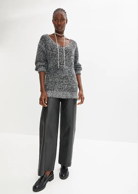 Pull long avec Lurex, bonprix