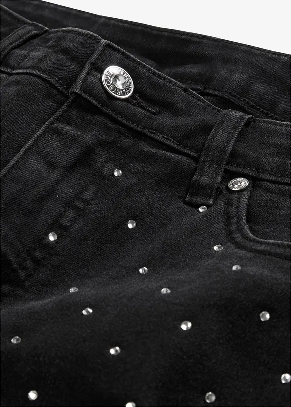 Jean avec application en strass, BODYFLIRT