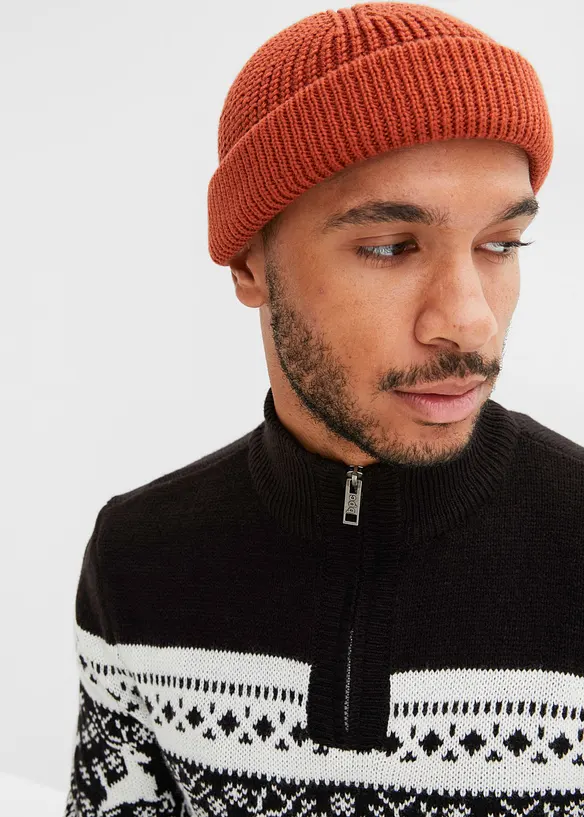 Pull norvégien à col camionneur, bonprix