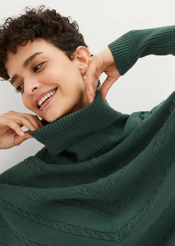 Pull col roul&eacute;, bonprix