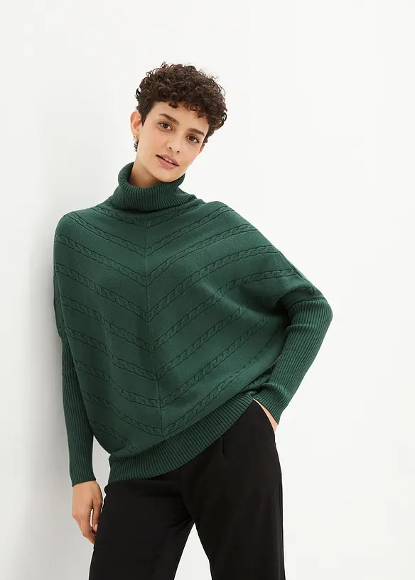 Pull col roul&eacute;, bonprix