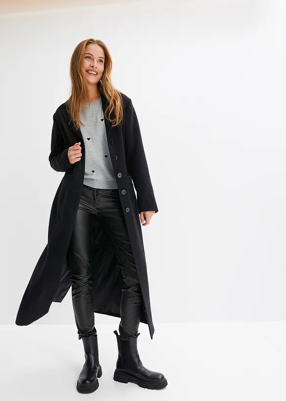 Pull en fine maille de viscose mélangée, bonprix