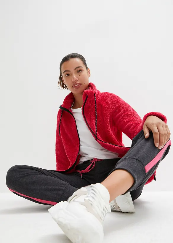 Veste en polaire peluche, bonprix