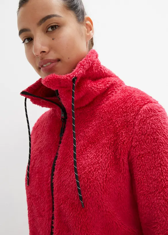 Veste en polaire peluche, bonprix