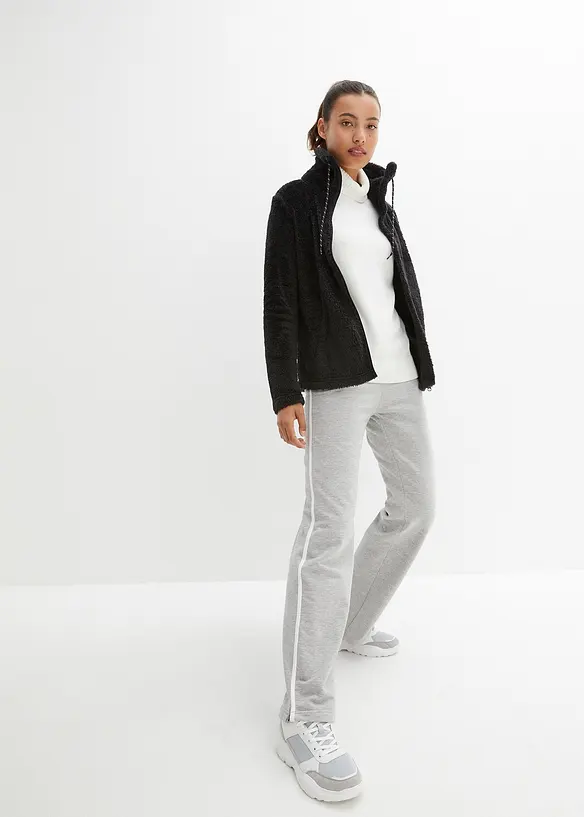 Veste en polaire peluche, bonprix