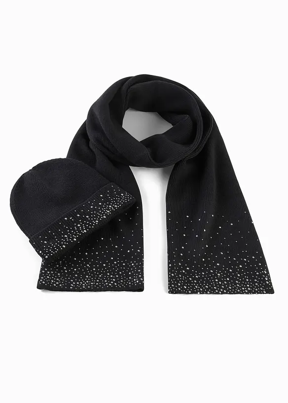 Écharpe et bonnet (ens. 2 pces), bonprix
