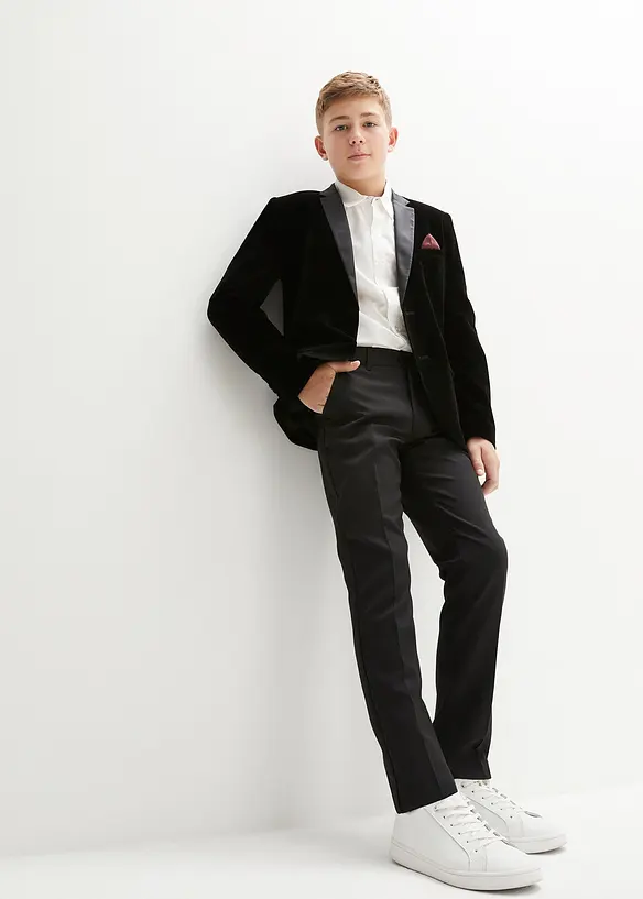 Costume + chemise + cravate (ens. 4 pces), bonprix