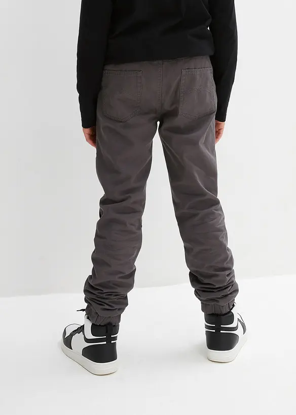 Pantalon jogger regular à doublure thermique en jersey, bonprix