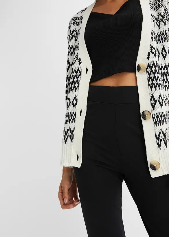 Legging thermique taille haute à large ceinture élastiquée, bonprix